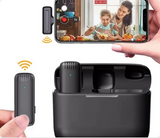 Microfone de lapela duplo